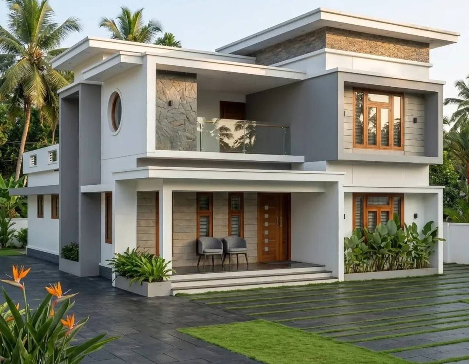 Exterior design by AJC Concepts