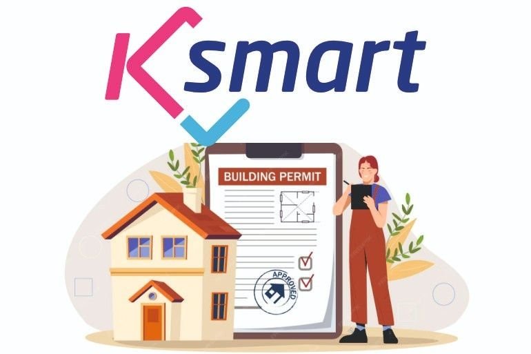 K-SMART building permit approval illustration